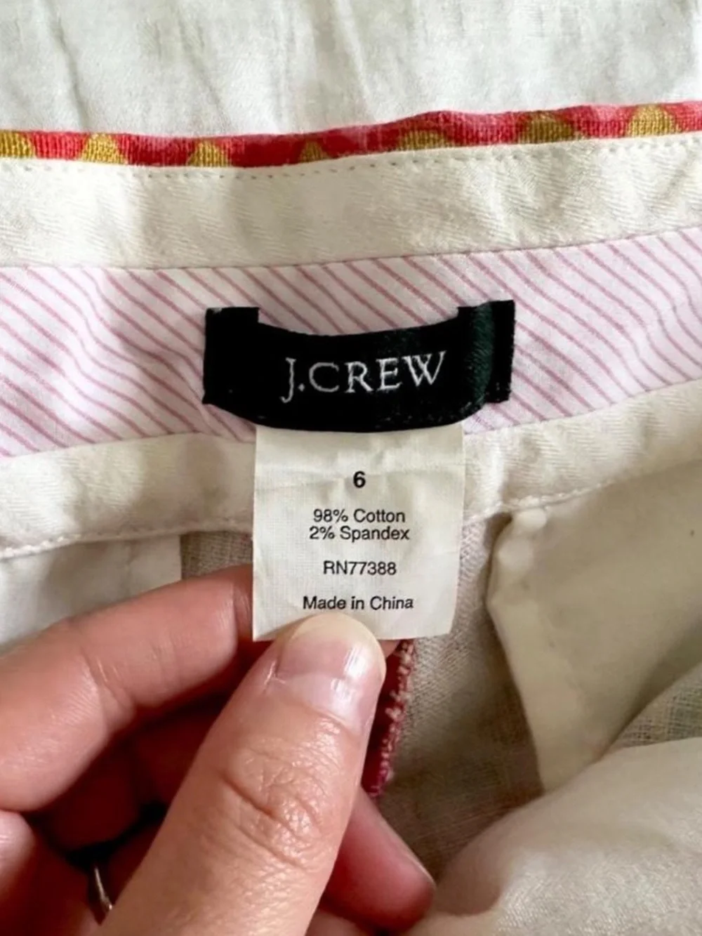 J. Crew Multicolor Floral Paisley Print Women’s Shorts